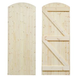 Arched-Top-Ledged-&-Braced-(LB)-Door-Gate