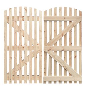 Tall-Arched-Picket-Gate-Door-Gate