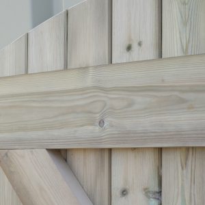Arched-Top-(LB)-Door-Gate_close-up-back TAN